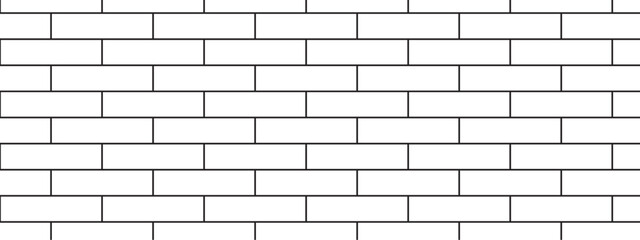 Fototapeta premium White brick background texture. White brick pattern and white background wall brick. 