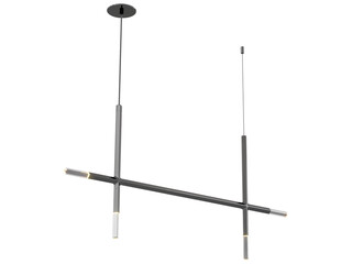 JAX 04-001 , Brass -Black-Silver / Clear crystal , Elegant Lighting Fixture Against black bachground 