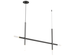 JAX 04-001 , Brass -Black-Silver / Clear crystal , Elegant Lighting Fixture Against white bachground 