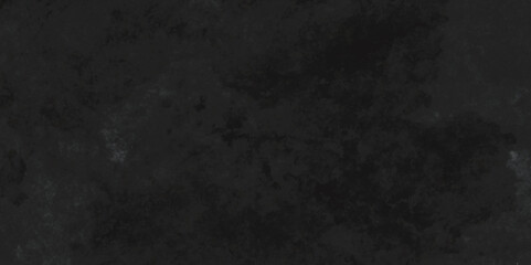 Abstract  design featuring a realistic dark studio setting with an old cement wall texture. The background blends dark black tones Aged photo editor layer. Black grunge abstract background