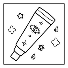 vector illustration of a white background