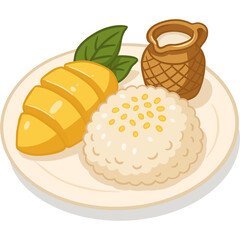 Mango sticky rice