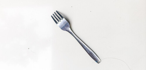 fork and knife on a plate