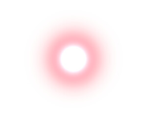 Red Gradient Circle Blur Glowing Light