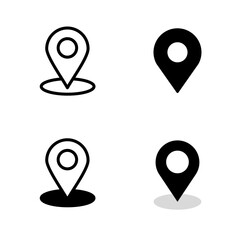 ビジネスアイコン（目的地・地点）
