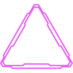 Futuristic Triangle Line