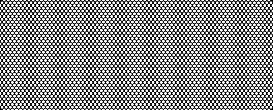 Black and white Metal mesh seamless pattern. Ideal for industrial, tech, or abstract designs. Perfect for wallpaper, background, web, or print decoration. 