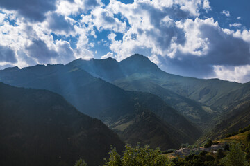 the Maira Valley in the Italian Piedmont