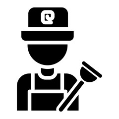 plumber Solid icon