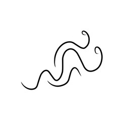 doodle wind gust illustration