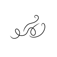 doodle wind gust illustration