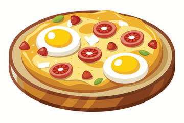 Delicious Egg and Tomato Pizza Recipe A Simple Guide to Making Savory Pizza at Home