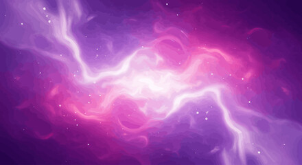 Vibrant Cosmic Nebula Resplendent with Electric Energy and Shimmering Stardust Creating a Breathtaking Celestial Phenomenon