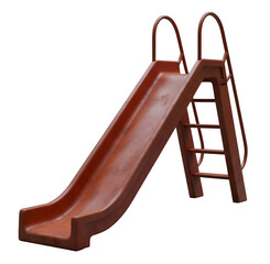Children's Slide Minimalist 3D Rendering in a Soft And Smooth Renderer