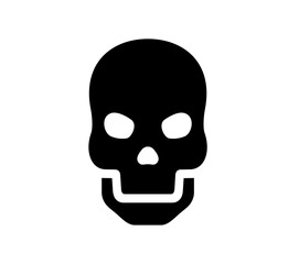 Skull icons vector