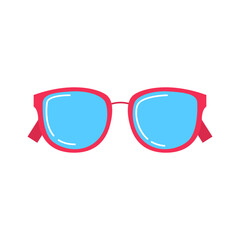 Summer  Red Frame Sunglasses