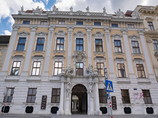 Palais Kinsky, a Baroque palace in central Vienna, Austria, sometimes called the Palais Daun-Kinsky