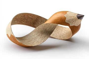 Pencil Mobius Strip: A Creative and Conceptual Visual Representation of Infinity