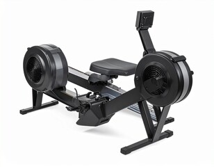Generated image Rowing machine on a white background without shadows