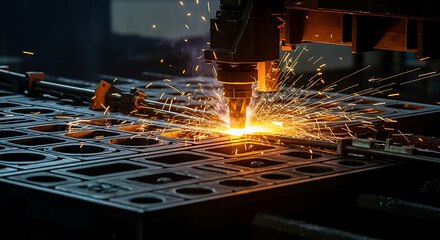 Industrial Metal Cutting Precision Plasma Cutting Process