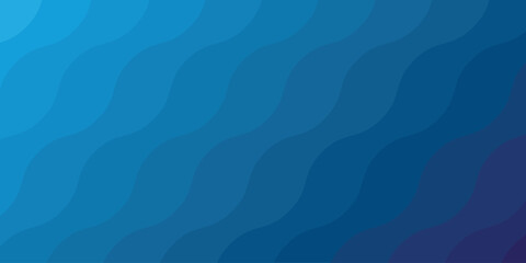 Blue background with abstract wave spiral modern element for banner, presentation design and flyer