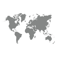Obraz premium World vector map