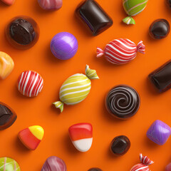 Obraz premium set of sweets