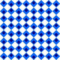 Two tone blue, blue line, blue white checkerboard diamond strip seamless repeat pattern, design for fabric print, vintage wrap paper print, traditional culture patter
