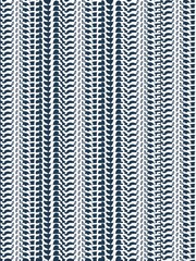Abstract Geometric Pattern Seamless Indigo and White Chevron Texture