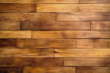 Naklejka premium Brown wooden wall paneling texture