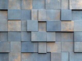 Abstract 3d blocks texture wall