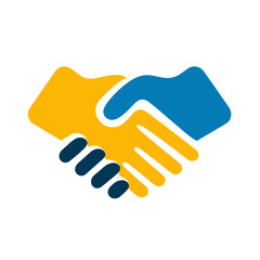 Obraz premium Symbol of business agreement and mutual growth. 