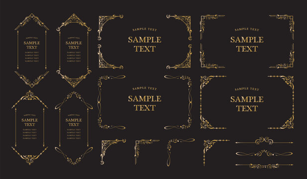 アンティーク　ビンテージ　フレーム飾り枠
