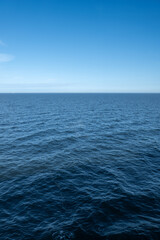 Sea Background Blue Water And Sky