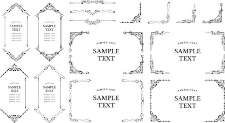 アンティーク　ビンテージ　フレーム飾り枠
