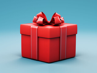 gift box icon 3D icon, modern minimal design