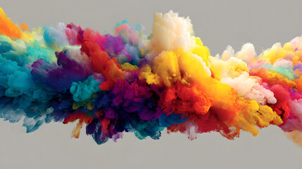 Abstract image of colors that represent change featuring fluid transitions vibrant tones and dynamic motion symbolizing transformation and growth