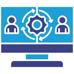 Virtual Education Icon