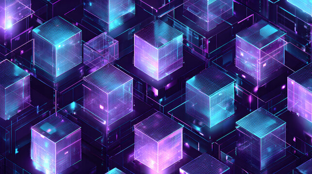a abstract purple technology background