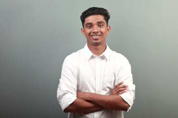 Portrait of a happy young teenager of Indian origin