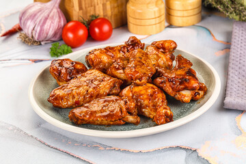 Buffalo chicken wings barbecue sauce