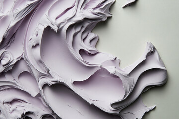 Pastel purple swirls create a soft and textured aesthetic for creative inspirations and artistic design projects