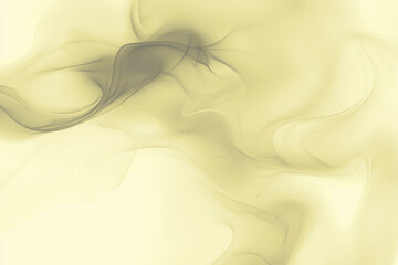 Soft swirling patterns in pastel yellow create a tranquil and dreamy ambiance in a serene atmosphere