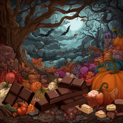 treasure chest with treasure