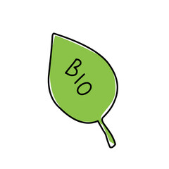 leaf bio symbol icon
