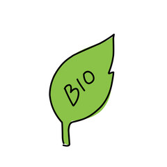 leaf bio symbol icon