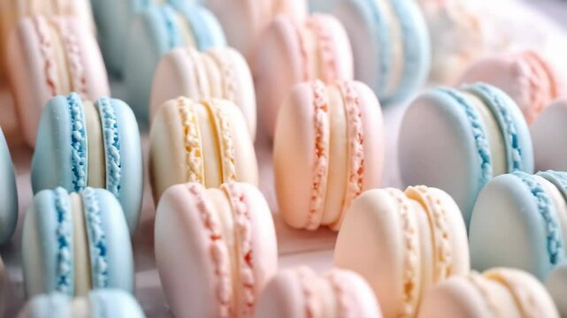Pastel Macarons: A Delicate Culinary Delight