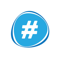 hashtag sign