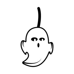 ghost texture design illustration