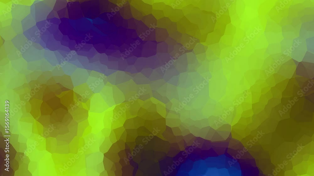 Poster Smooth gradient background with a transition from khaki green to blue purple. Calm and refreshing abstract design. Mosaic texture and